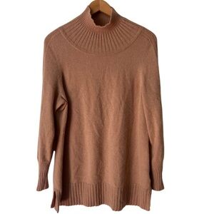 Isaac Mizrahi Love Cashmere Women's 100% Cashmere Turtleneck Sweater, Large